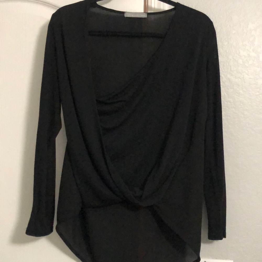Black lightweight long sleeve